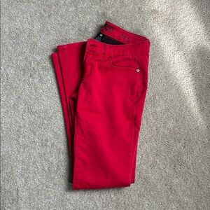 Celebrity Pink Jeans | Low Rise Skinny | Tango Red